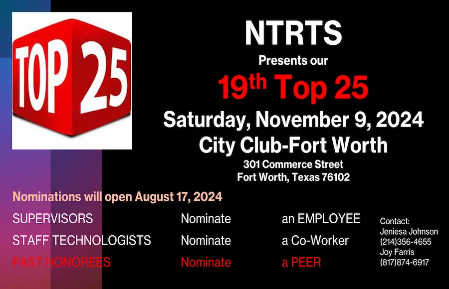 NTRTS 2024 Top 25 Event Flyer.